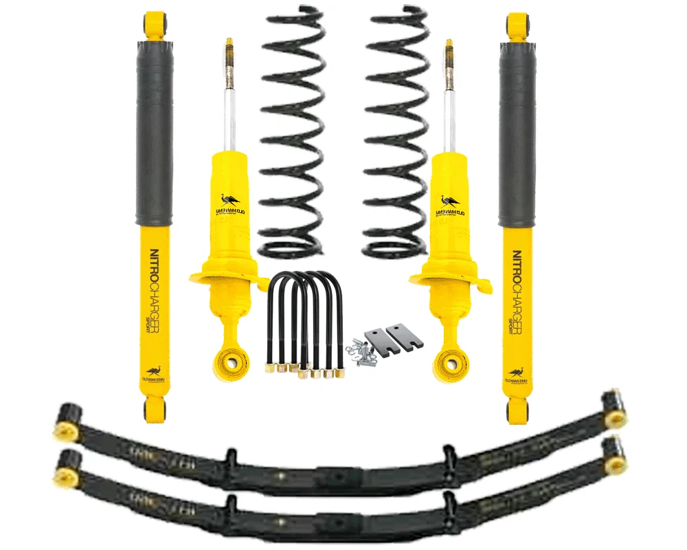 ARB 1.5-2" Lift Kit Dakar Springs, Shackles for 2005-2015 Nissan Xterra