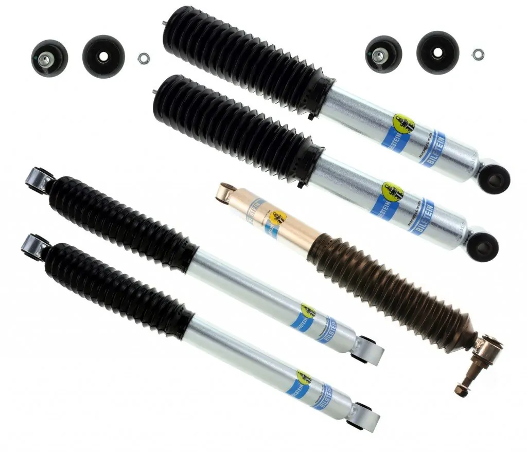 Bilstein 0-2.5" Lift Five Shock Kit for 1999-2010 GM 2500/3500