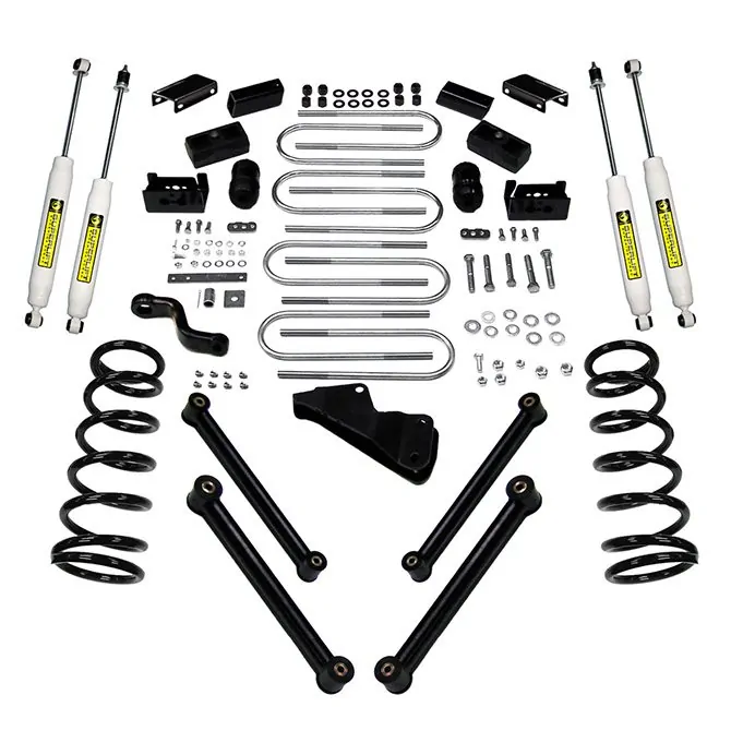 4 inch Dodge Suspension Lift Kit 2003-2008 2500-3500 Ram w-Gas Engine 4WD-K834