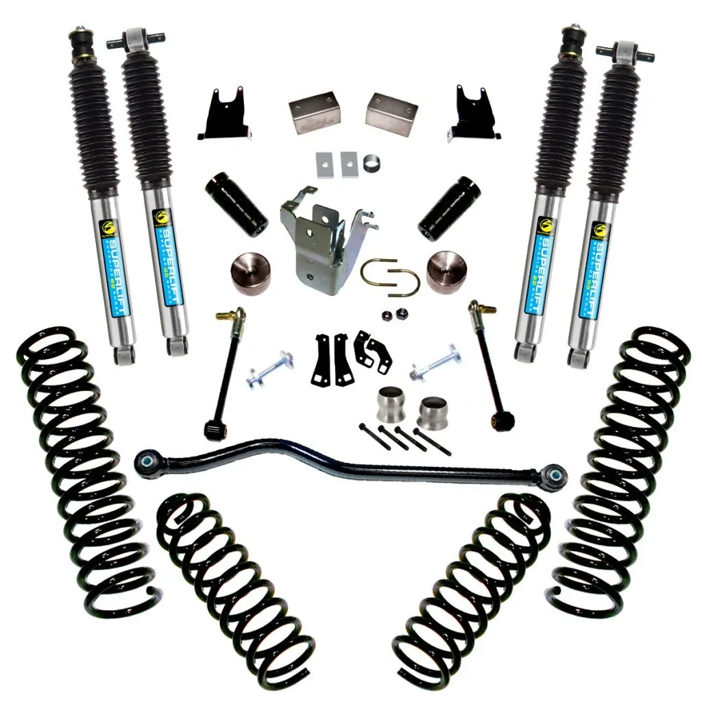 4 inch Jeep Suspension Lift Kit with Bilstein Shocks - 2012-2015 JK - 4 Door-K928B