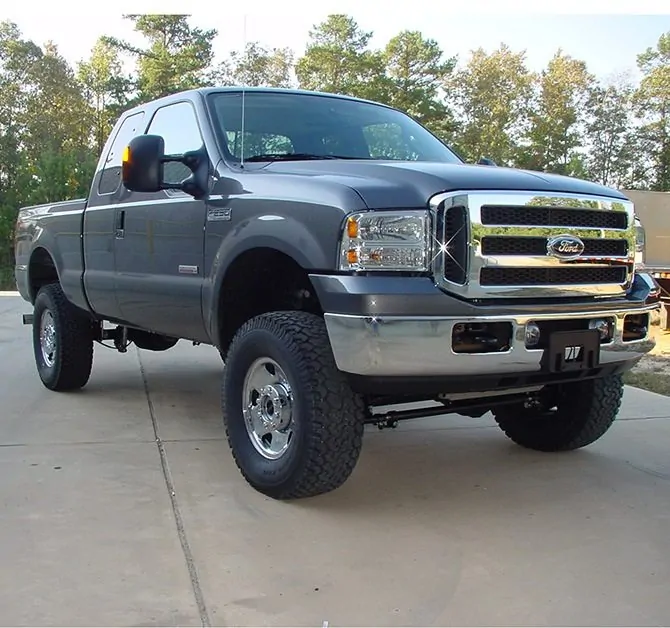 SuperLift 4 inch Lift Kit with Bilstein Shocks for 2005-2007 Ford F250-350 4WD DIESEL - K796B - view 3