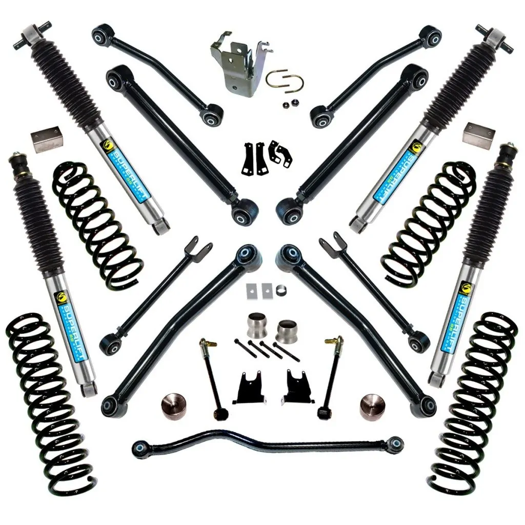 SuperLift 4 inch Lift Kit with Bilstein Shocks for 2007-2015 Jeep JK 4 Door K997B