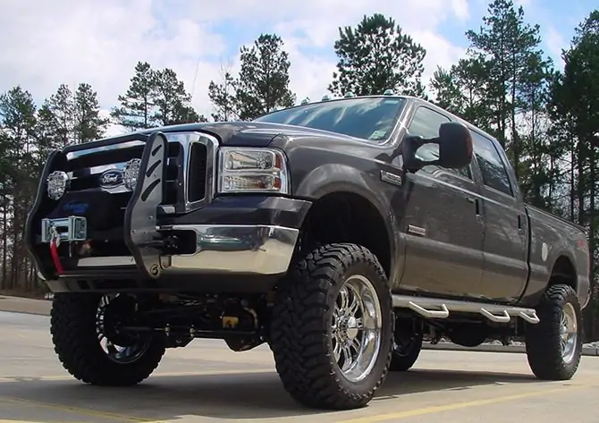 SuperLift 6 inch Lift Kit for 2005-2007 Ford F250-350 4WD DIESEL - K806 - view 1