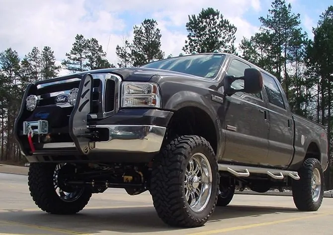 SuperLift 6 inch Lift Kit with Bilstein Shocks for 2005-2007 F250-350 4WD DIESEL - K806B