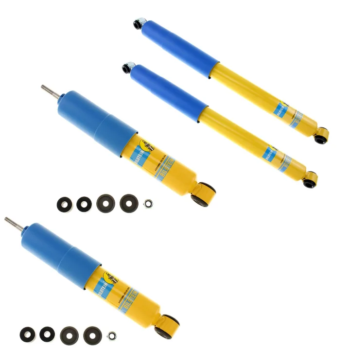 00-'04 NISSAN Xterra 4WD Bilstein 4600 0-3" Front & 0-2" Rear Lift Shocks-24-187824-24-184908