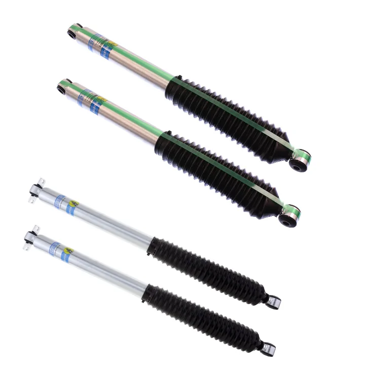 00-'05 Ford Excursion 4WD Bilstein 5100 4-6" Front & 3-5" Rear Lift Shocks-33-185545-33-236964