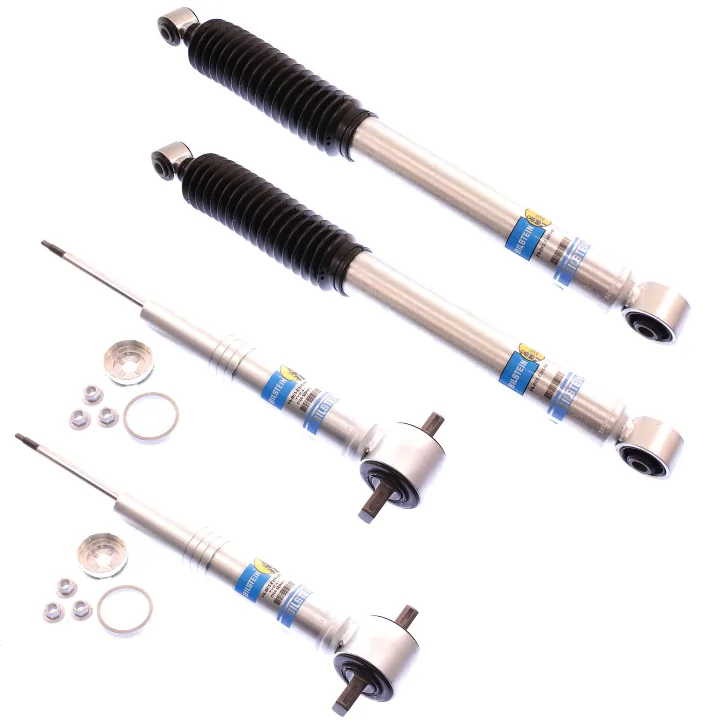 07-'14 Chevy/GMC Yukon XL 1500 4WD Bilstein 5100 0-1.75" Front 0-1" Rear Shocks-24-186940-24-187237