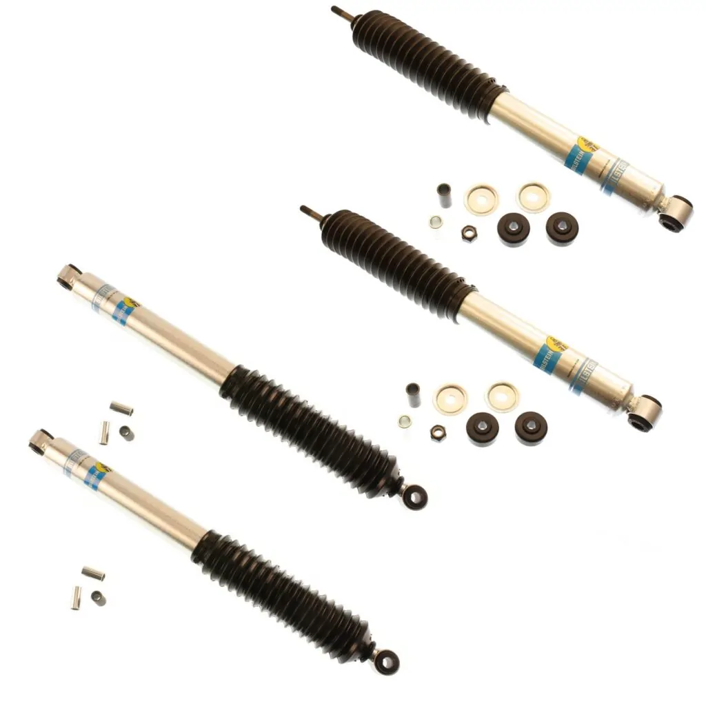 66-'77 Ford Bronco 4WD Bilstein 5100 2-4" Front & 2-4" Rear Lift Shocks