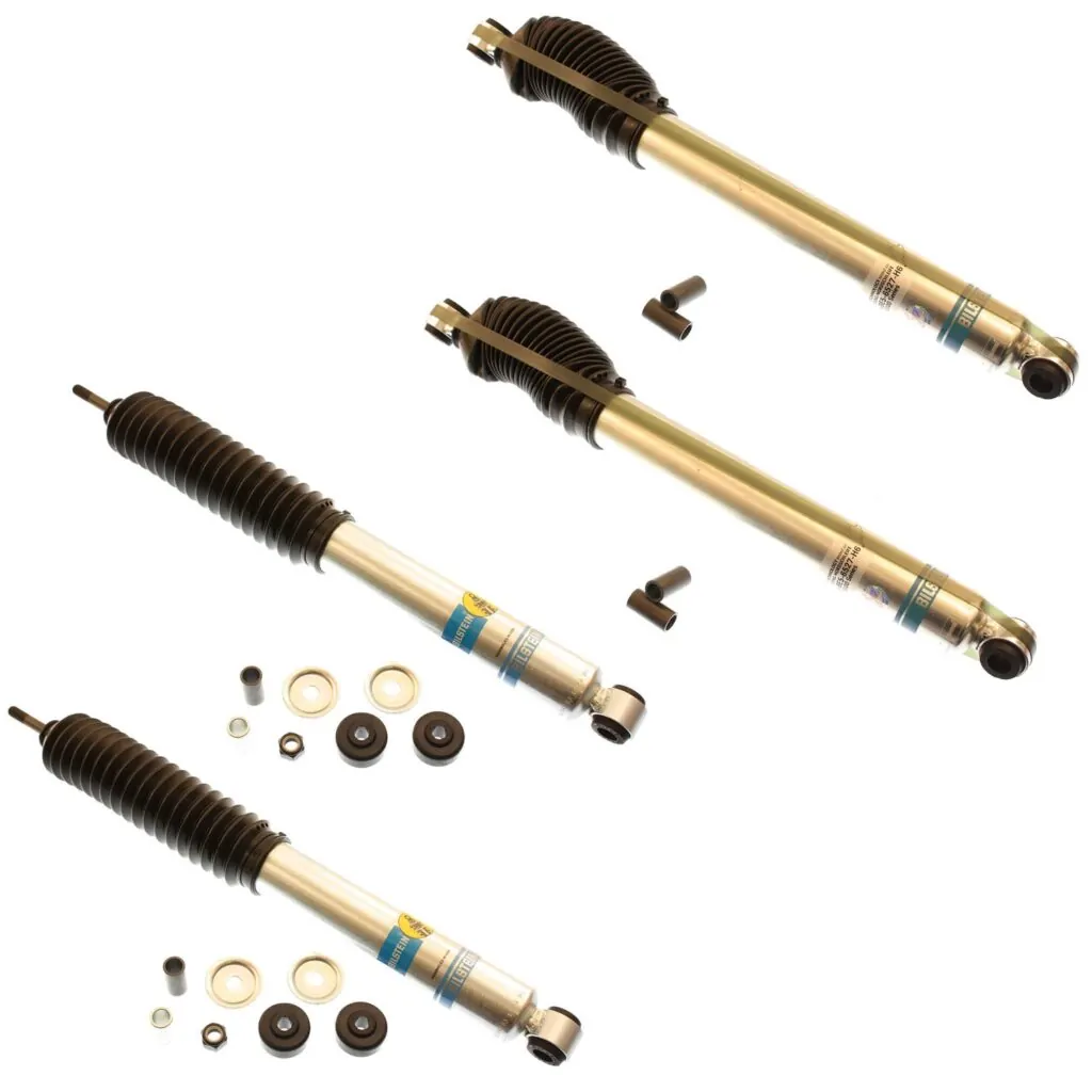 80-'96 Ford F250 2WD Bilstein 5100 6" Front & 3-4" Rear Lift Shocks