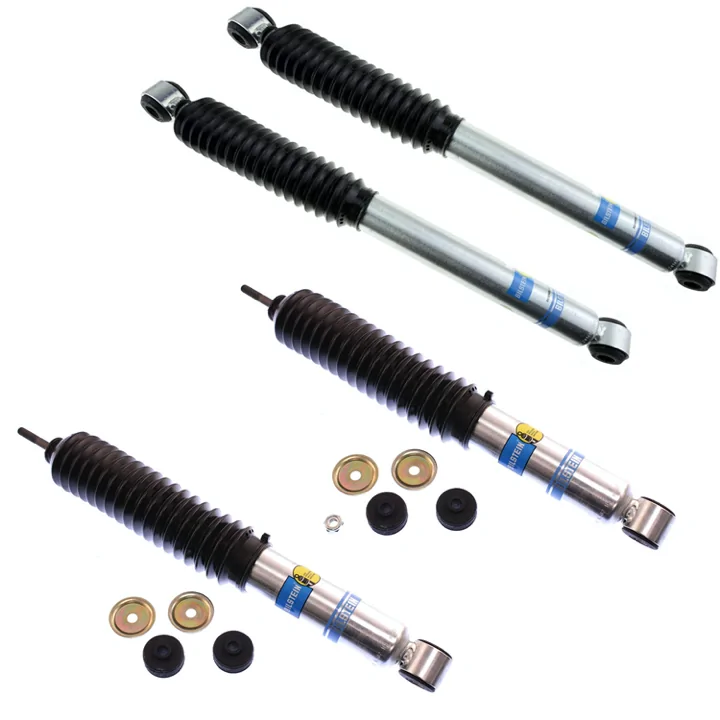 86-'95 TOYOTA Pick-up 4WD Bilstein 5100 3-4" Front & 3-4" Rear Lift Shocks-24-185745-24-185752