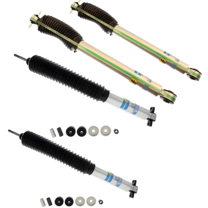 92-'99 Chevy/GMC C1500 Suburban 2WD Bilstein 5100 6" Front 4-5" Rear Lift Shocks-24-236942-24-067379