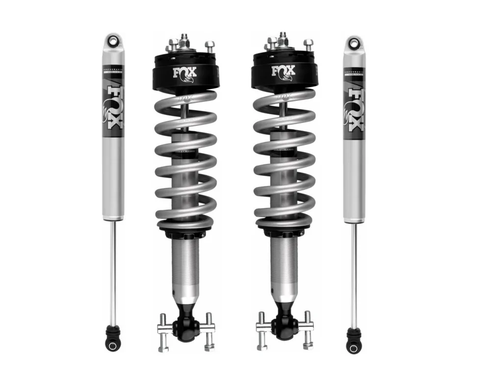 Fox 0-2 Front 0-1 Rear Lift Shocks for 2007-2018 Chevy Silverado 1500