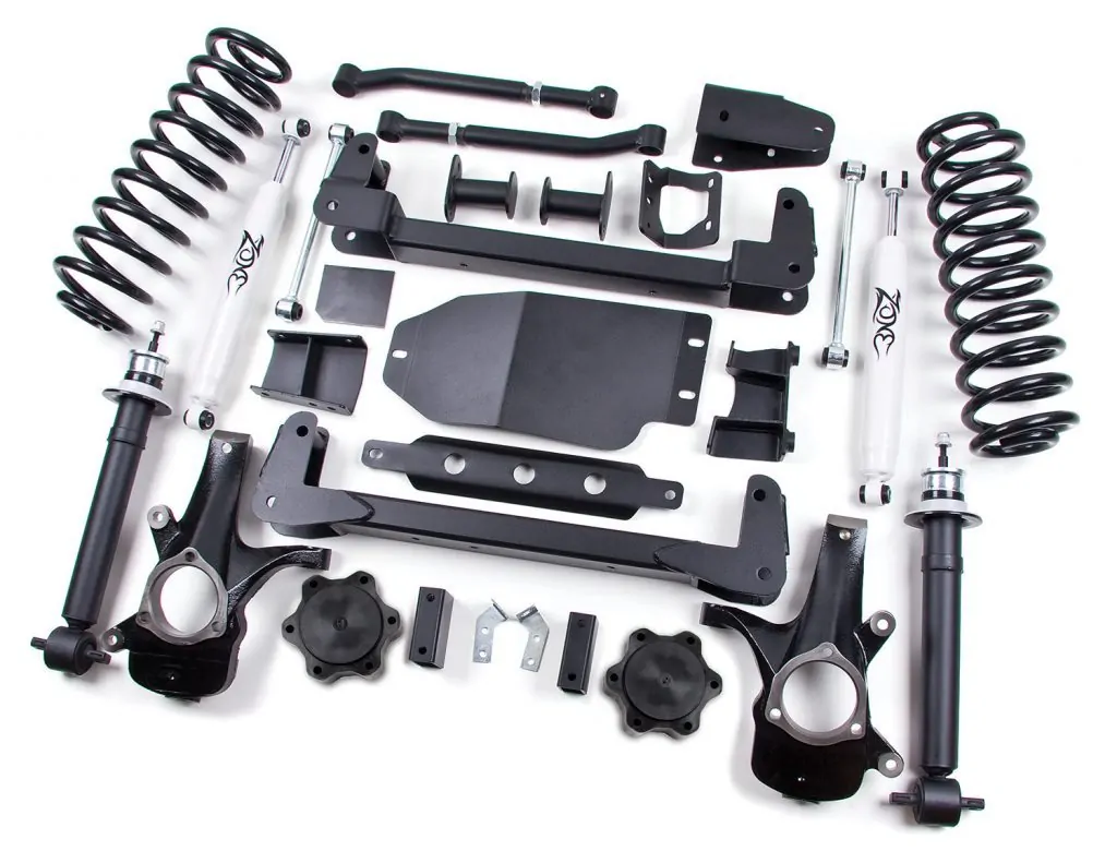 Zone Offroad 6.5" Lift Kit for 2007, 2008, 2009, 2010, 2011, 2012, 2013, 2014 Chevy/GMC Avalanche, Suburban, Tahoe, Yukon, Yukon XL 1500 4WD