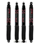 2003-2010 Dodge Ram 2500 2WD 1-2.5 Front 0-1 Rear Lift Skyjacker Black MAX Shocks