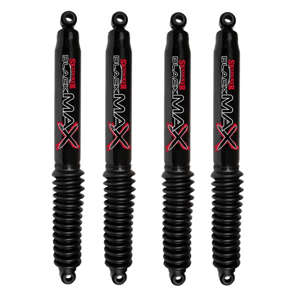 73-91 Chevy-GMC Blazer 4WD 9-12 Lift Skyjacker Black MAX Shocks