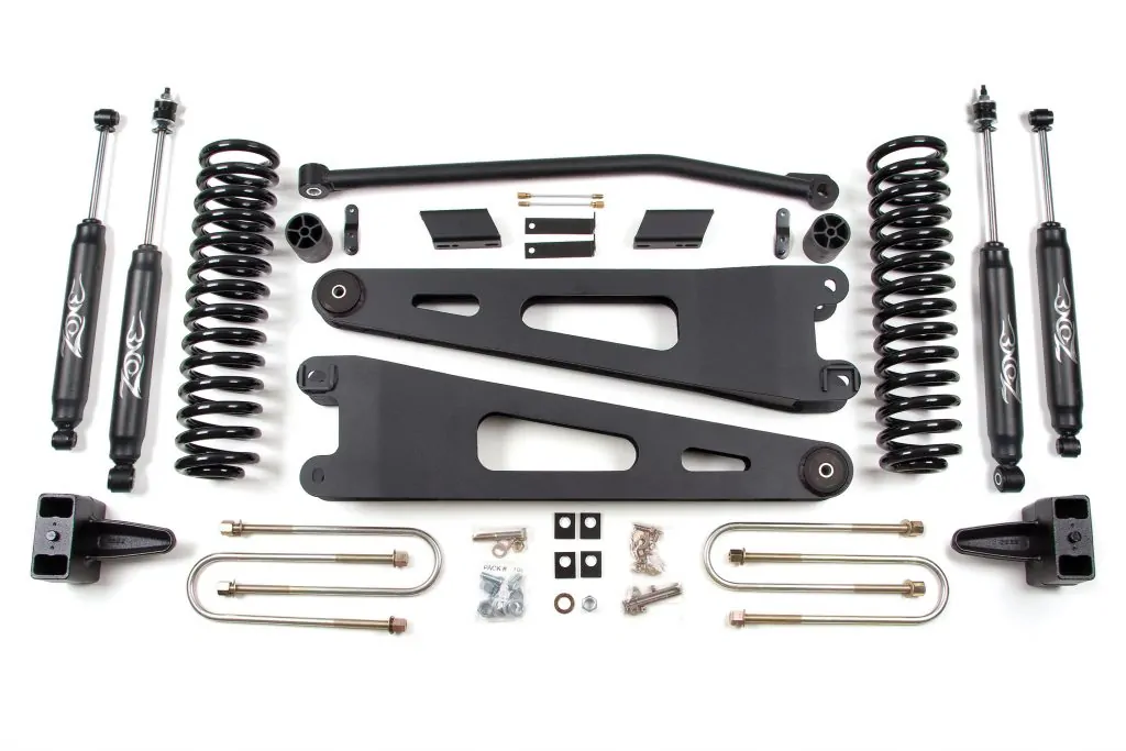 Zone Offroad 4" Radius Arm System Lift Kit 2008-2010 Ford F250/F350