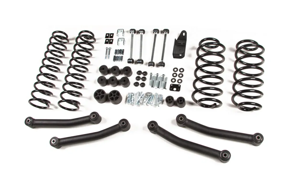 Zone Offroad 4" Coil Springs Lift Kit 1997-2006 Jeep Wrangler TJ