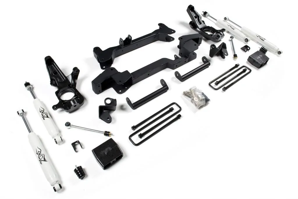 Zone Offroad 6" IFS Knuckle & Bracket Kit Lift Kit 2001-2010 Chevy/GMC 2WD