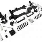 Zone Offroad 6" IFS Knuckle & Bracket Kit Lift Kit 2001-2010 Chevy/GMC 2WD