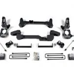 Zone Offroad 6" IFS Knuckle & Bracket Kit Lift Kit 2001-2010 Chevy/GMC 2WD