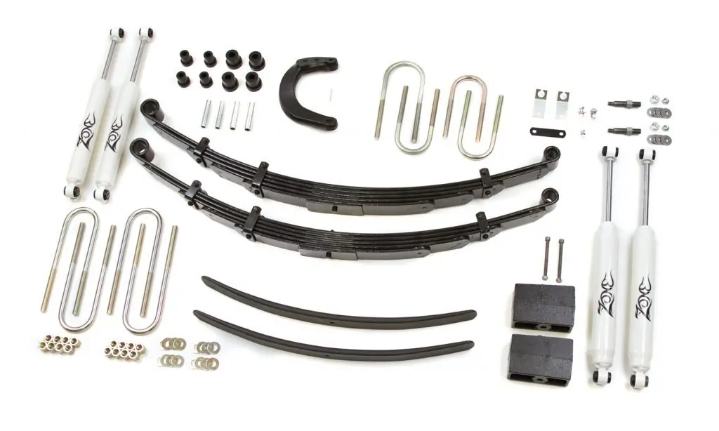 Zone Offroad 6" Leaf Springs Lift Kit 1988-1991 Chevy/GMC Blazer/Jimmy/Suburban 1/2 ton