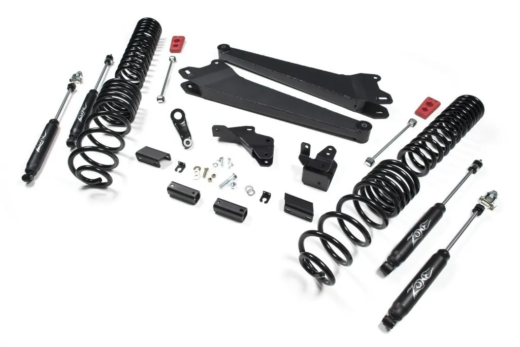 Zone Offroad 6" Replacement Radius Arms Lift Kit 2014-2017 Ram 2500 (GAS)