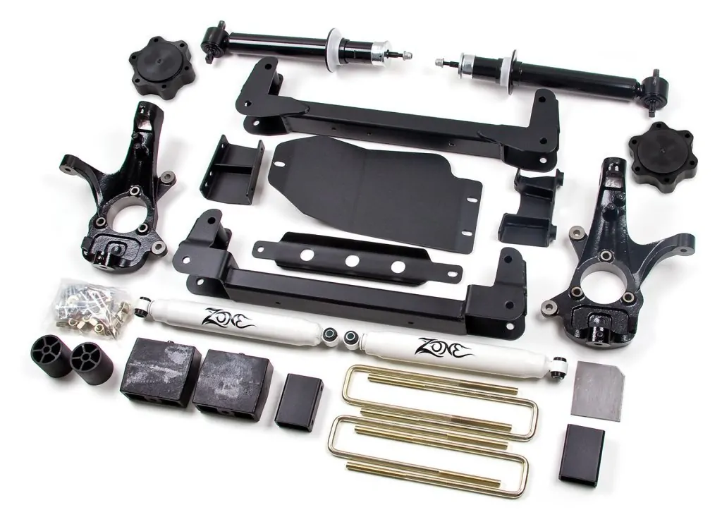 Zone Offroad 6.5" IFS Lift Kit 2007-2013 Chevy/GMC Silverado/Sierra 1500 4WD