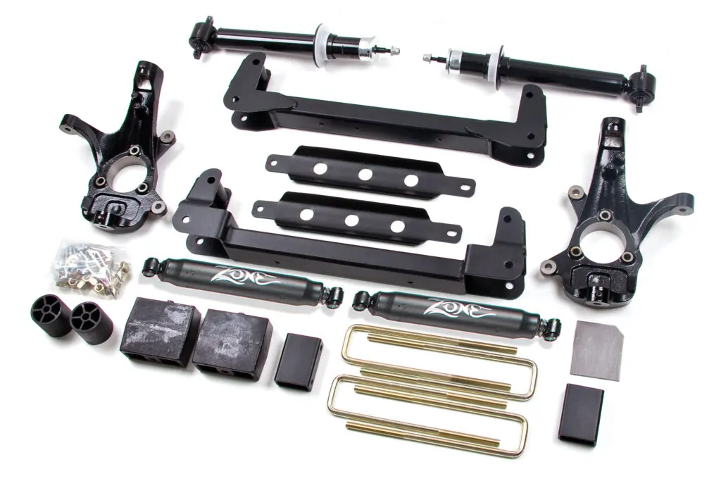 Zone Offroad 6.5" Lift Kit 2007-2013 GM Silverado/Sierra 1500 2WD