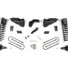 Zone Offroad 6.5" Radius Arm Drop Brackets Lift Kit 2013-2017 Ram 3500 (DIESEL)