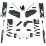 Zone Offroad 6.5" Radius Arm Drop Brackets Lift Kit 2014-2018 Ram 2500 4WD DIESEL