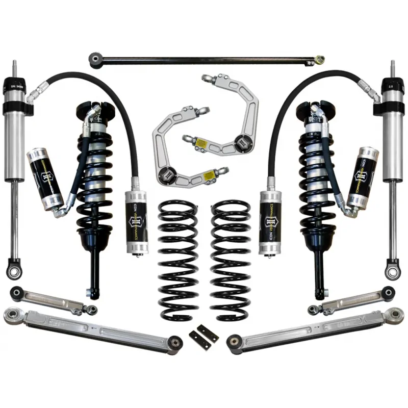 ICON 0-3.5" Lift Kit Stage 6 (Billet) for 2003-2009 Toyota 4Runner, 2007-2009 FJ Cruiser