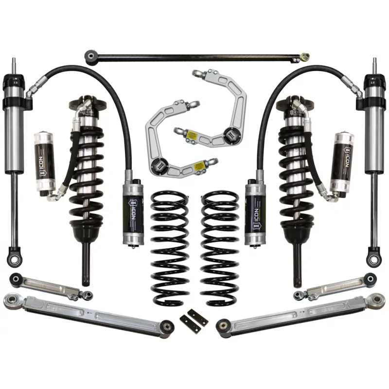 ICON 0-3.5" Lift Kit Stage 7 (Billet) for 2003-2009 Toyota 4Runner, 2007-2009 FJ Cruiser