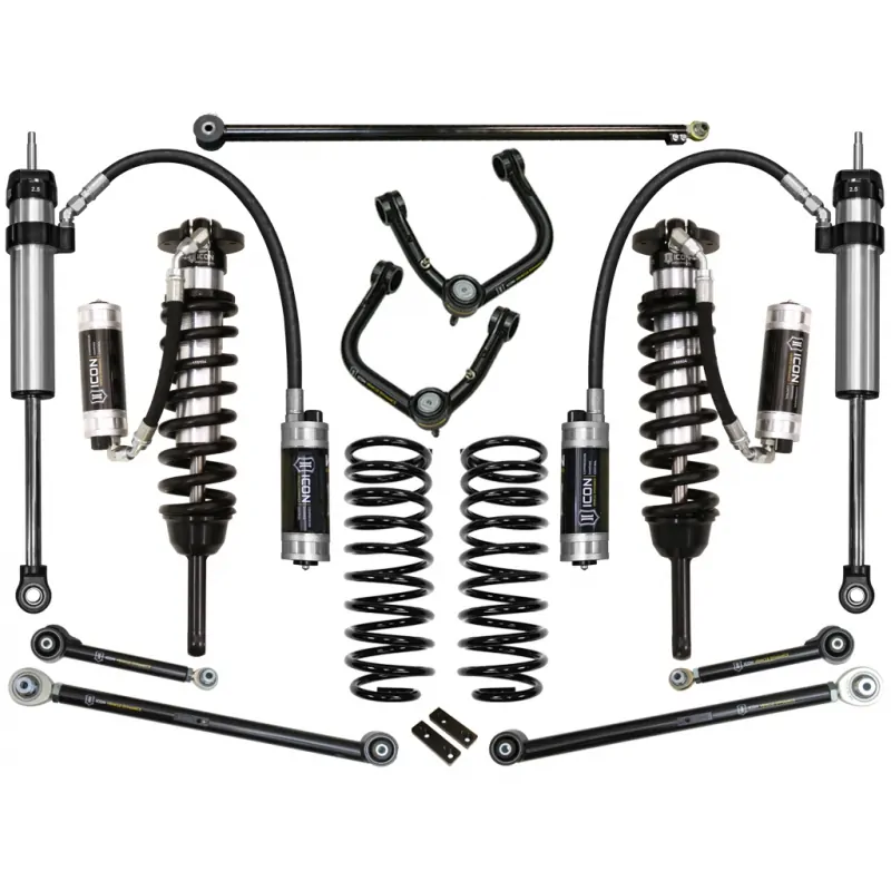 ICON 0-3.5" Lift Kit Stage 7 (Tubular) for 2003-2009 Toyota 4Runner, 2007-2009 FJ Cruiser