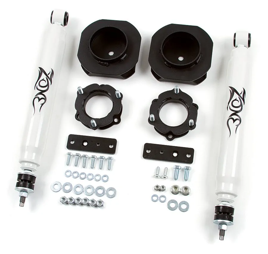 Zone Offroad 2-1/2" Coil Spacers Lift Kit 2007-2010 Toyota FJ Cruiser