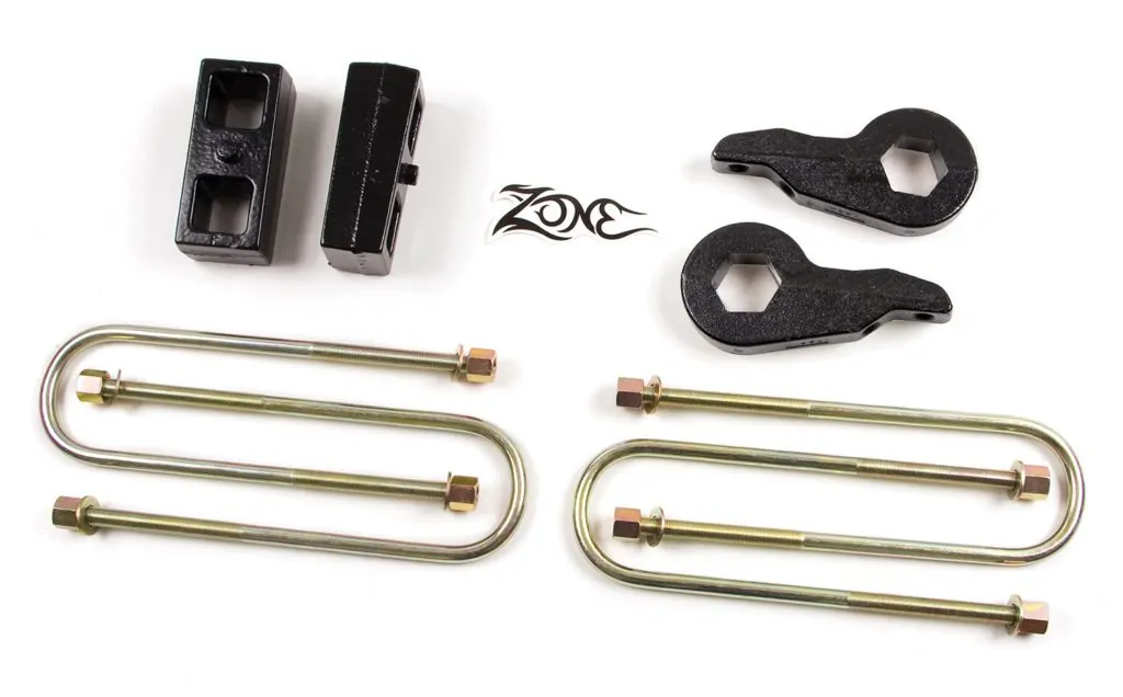 Zone Offroad 2" Torsion Bar Keys Lift Kit 1997-2003 Ford F150 4WD