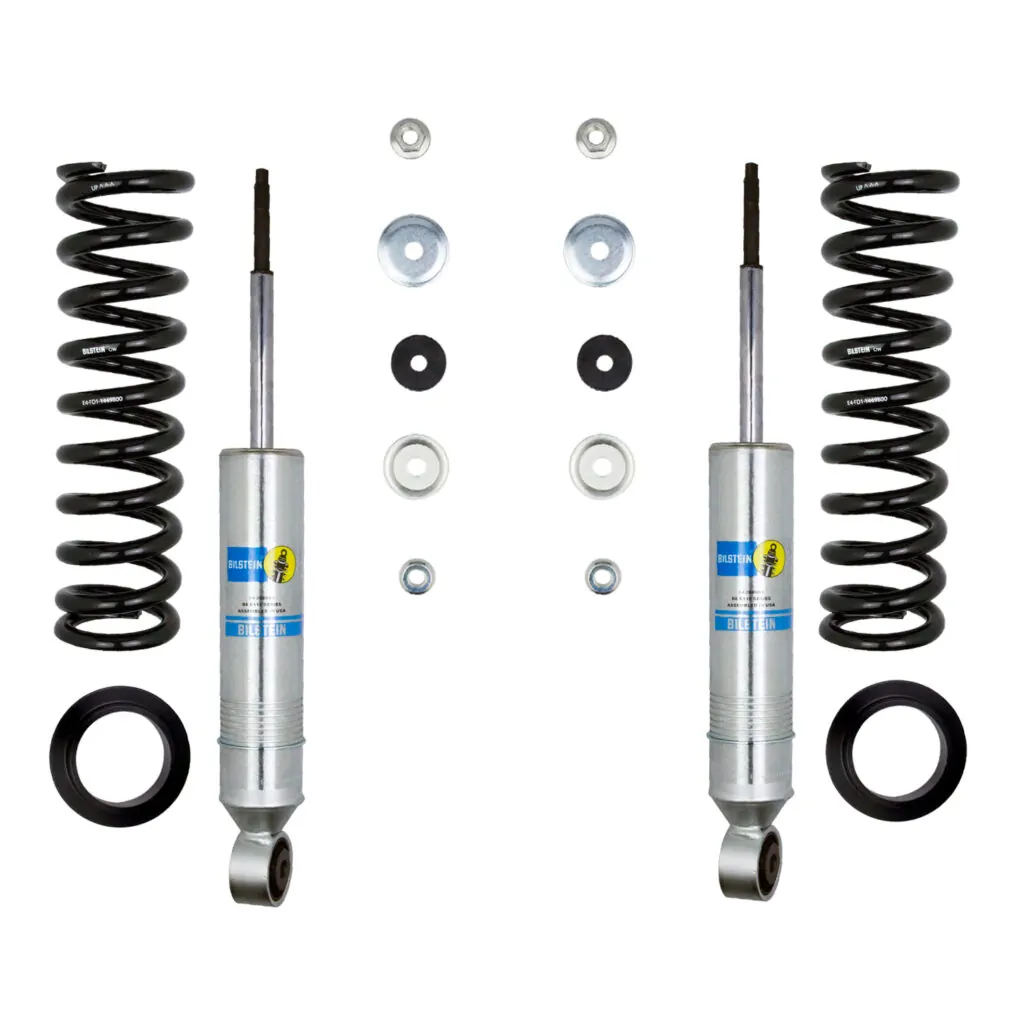 Bilstein 6112 0-2" Front Lift Shocks & Coils kit for 2000-2006 Toyota Tundra 4WD