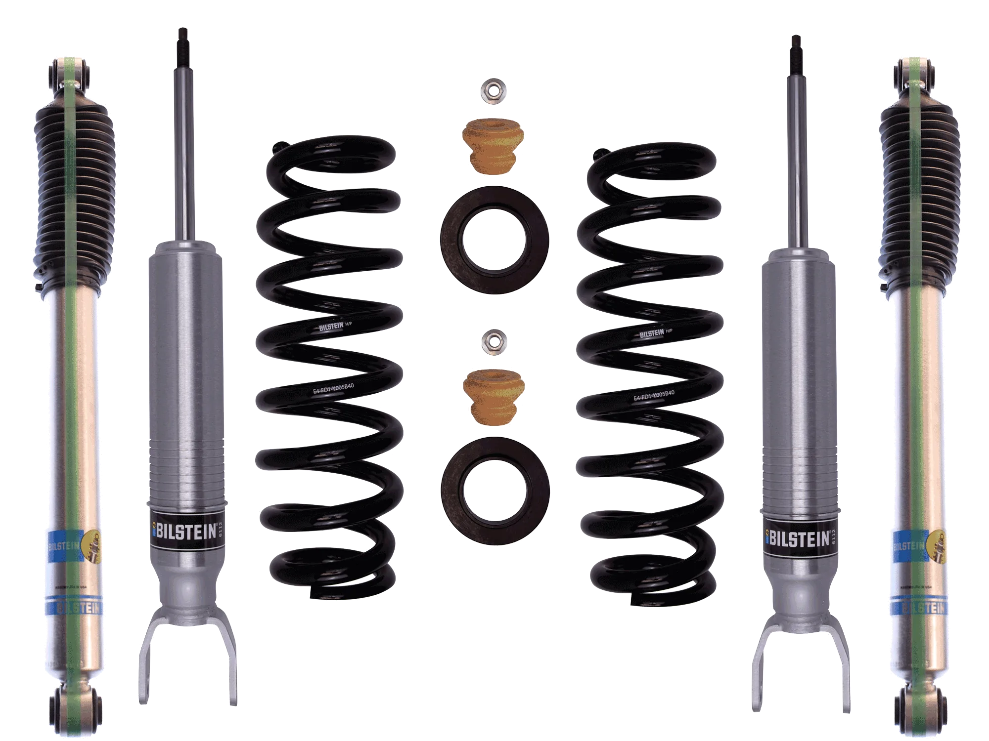 Bilstein 6112 0-2.75" Front Lift kit and shocks 2011-2018 Ram 1500 4WD