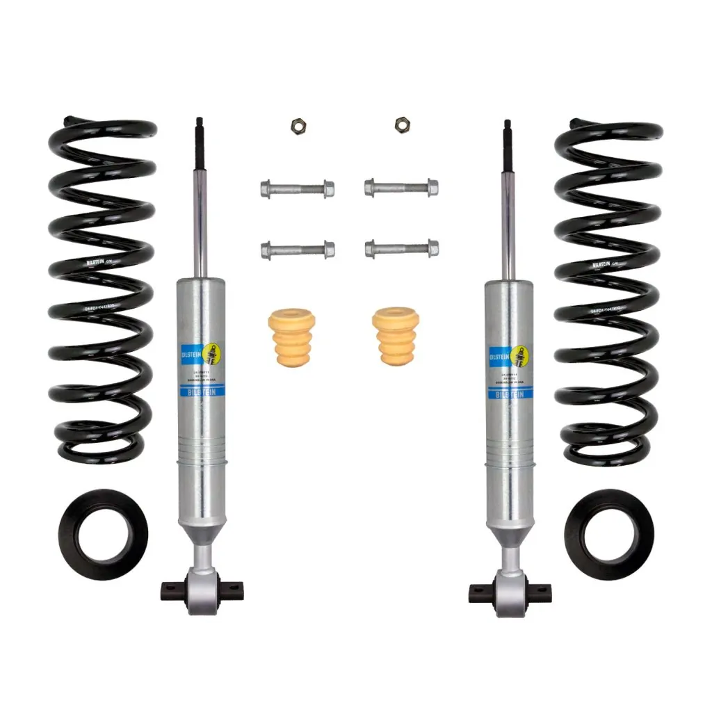 Bilstein 6112 0-2" Front Lift Coils and Shocks for 2015-2020 Ford F-150 4WD