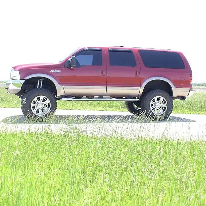 SuperLift 7" Lift Kit For 2000-2005 Ford Excursion 4WD - Diesel and V-10 - with Bilstein Shocks