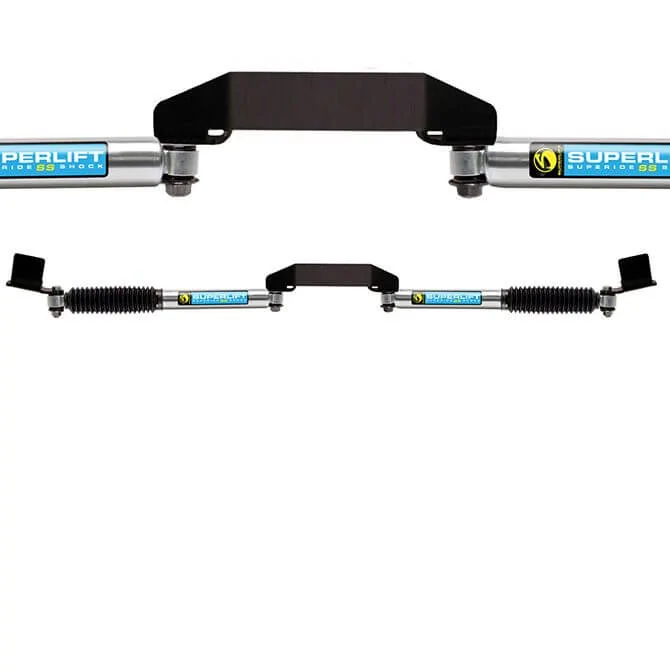 SuperLift/Bilstein Dual Steering Stabilizer Kit for 2009-2013 Dodge Ram 2500 4WD