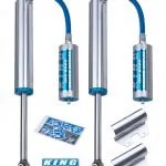 KING 2.5 Performance 0-1" Lift Rear Shocks For 2005-2018 Toyota Tacoma 6-Lug