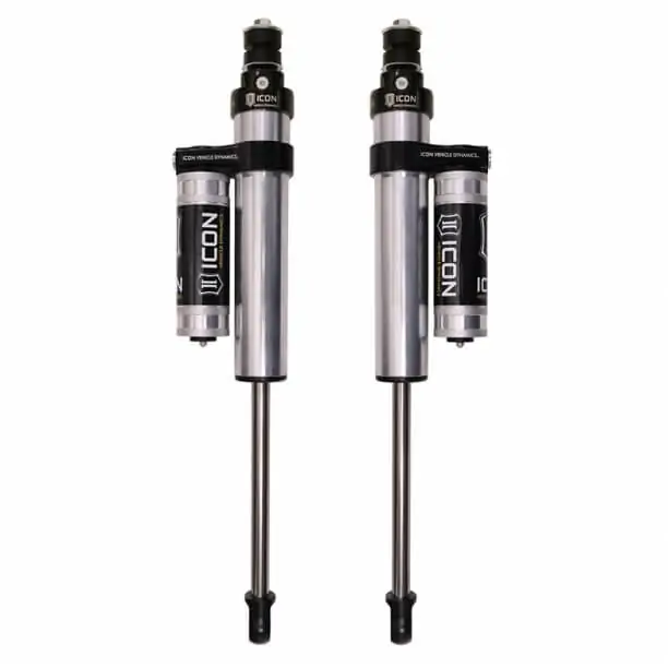 Icon 0-2.5" Front Lift V.S. 2.5 Series Piggyback Shocks For 2001-2010 Chevy/GMC 2500/3500 HD