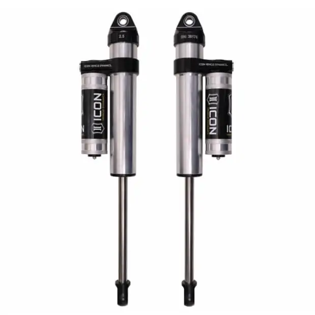 Icon 4.5-9" Front Lift V.S. 2.5 Series PBR Secondary Shocks For 2005-2016 Ford F250/F350 4WD