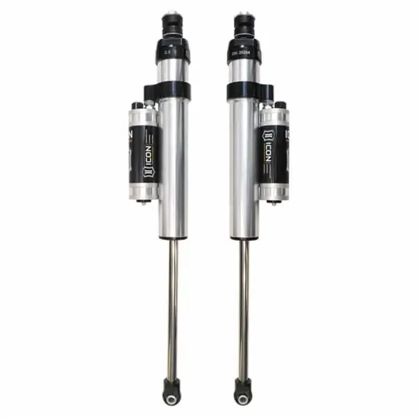 Icon 6-8" Front Lift V.S. 2.5 Series Extended Travel Piggyback Reservoir CDCV Shocks For 2011-2018 Chevy/GMC 2500/3500