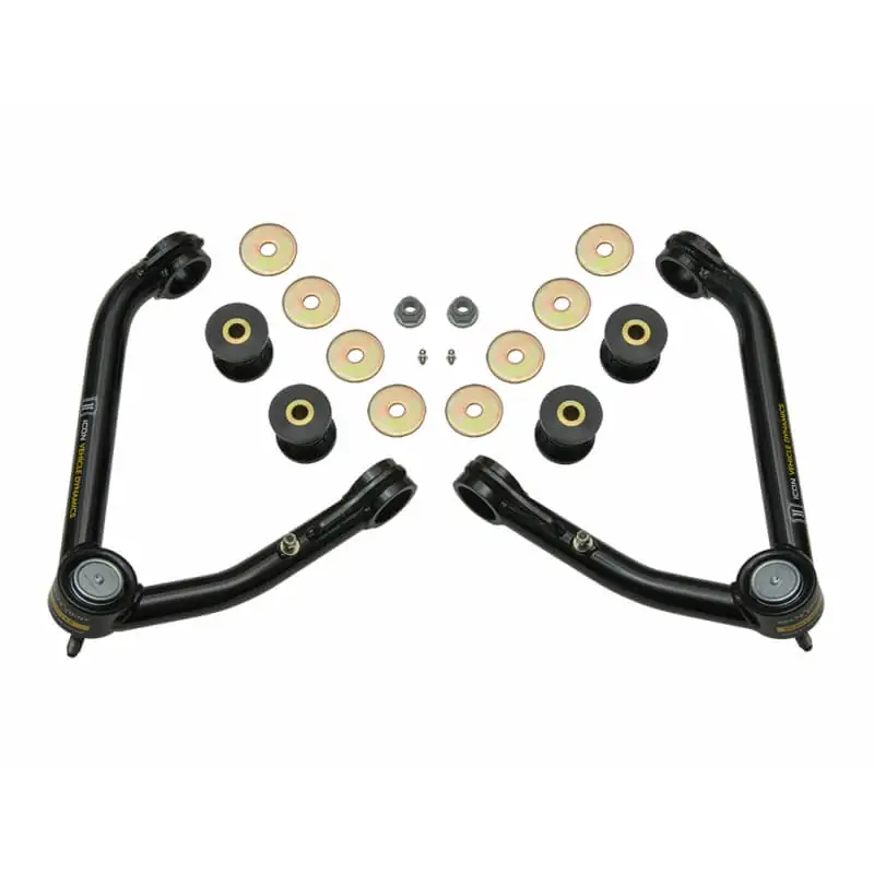 Icon Delta Joint Tubular Upper Control Arm Kit (Small Taper) For 2007-2016 Chevy/GMC 1500