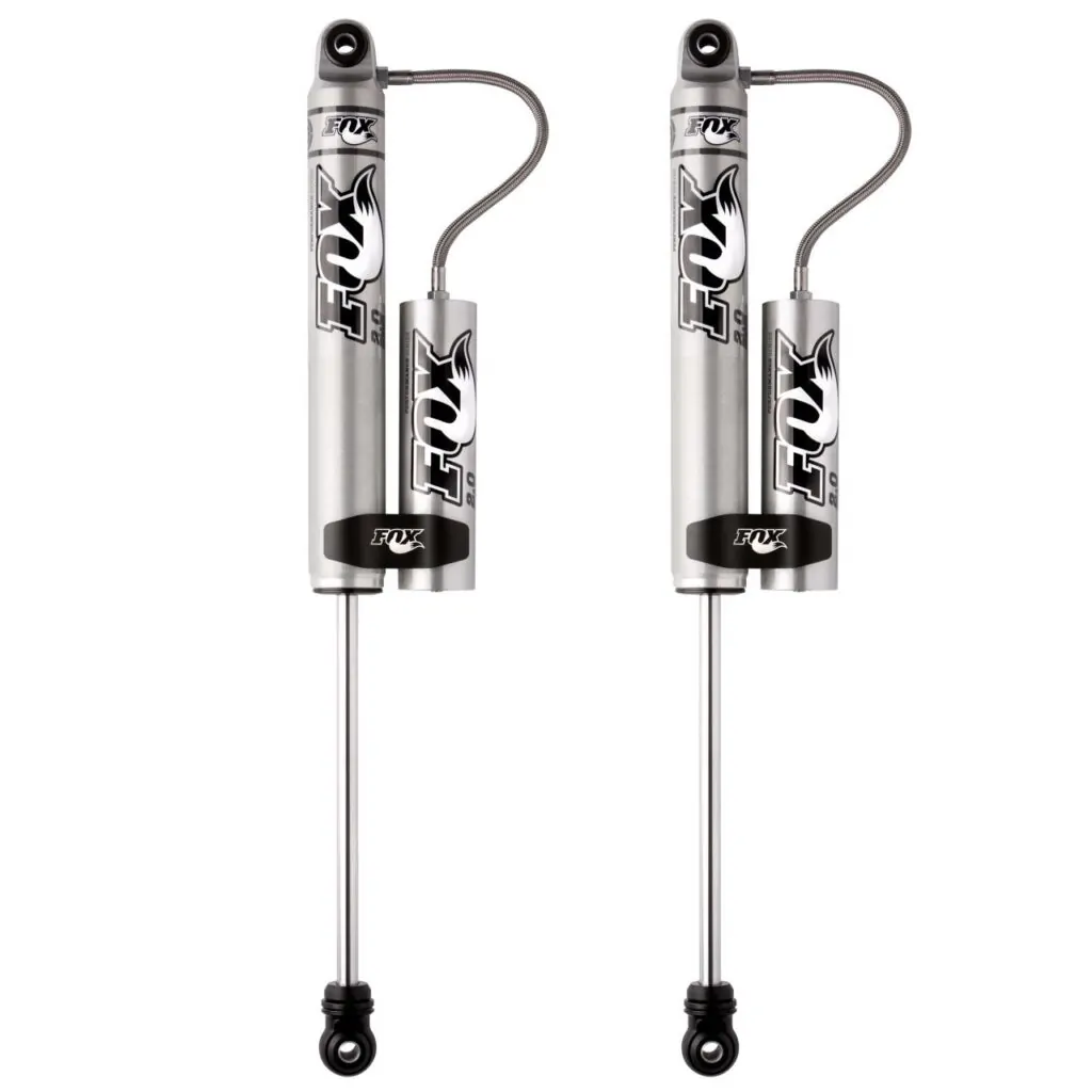 FOX 2.0 Factory Res 6.5-8 Front Lift Shocks 1986-1992 Jeep Comanche MJ