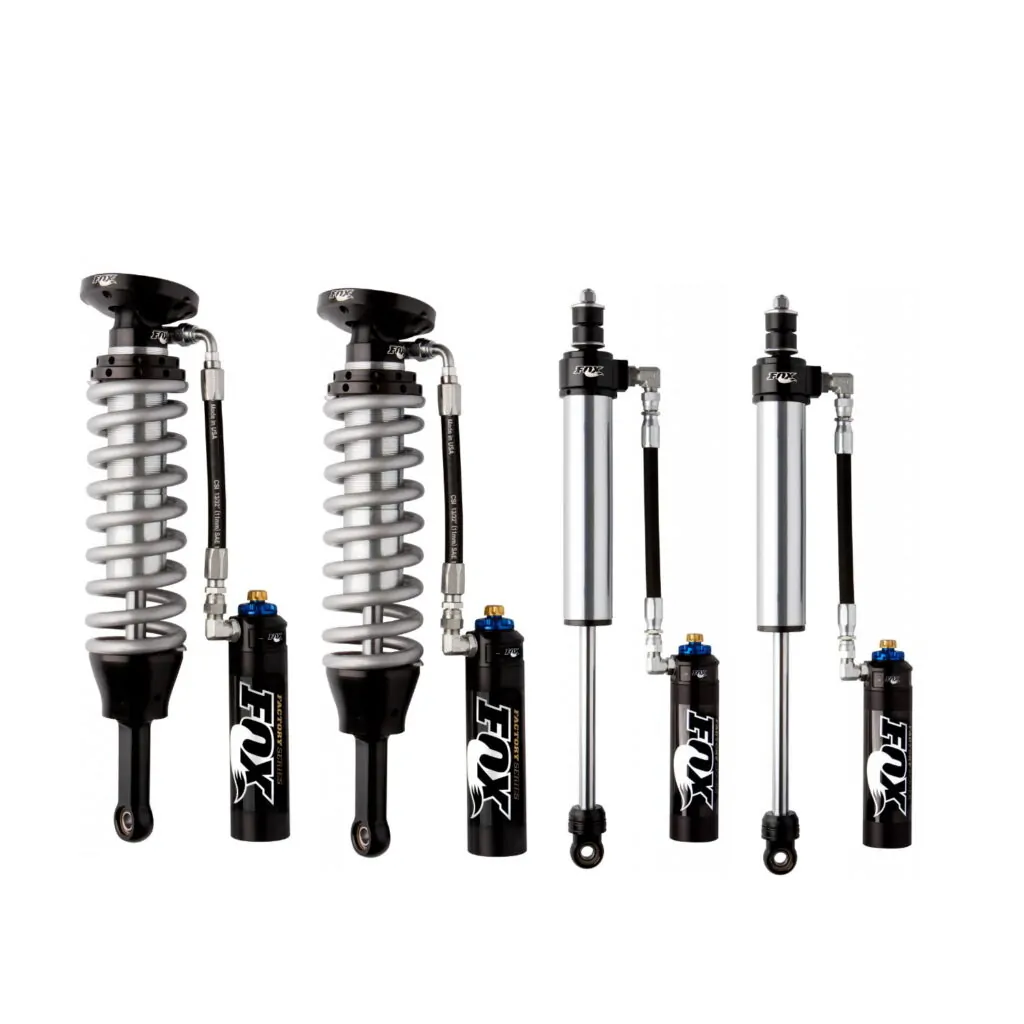 FOX 2.5 Factory Res Adj 0-2 Lift Shocks 2007-2009 Toyota FJ Cruiser