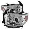 Spyder Auto 5080141 Projector Headlights - Light Bar DRL - Chrome For 2014-2016 Toyota Tundra