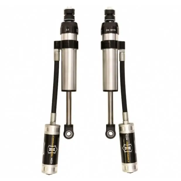 ICON 0-3" Front Lift Remote Reservoir Shocks For 1998-2007 Toyota Land Cruiser 100 Series