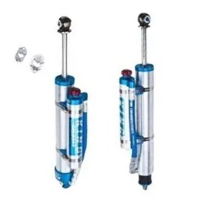 King Rear 2.5 Dia. PH Reservoir Shocks W/ Adjuster For 1996-2004 Toyota Tacoma (6 Lug)